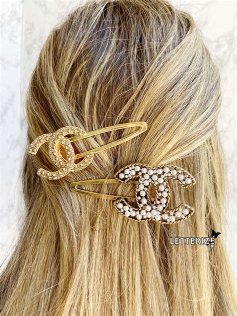 cheap chanel hair accessories|faux chanel hair accessories.